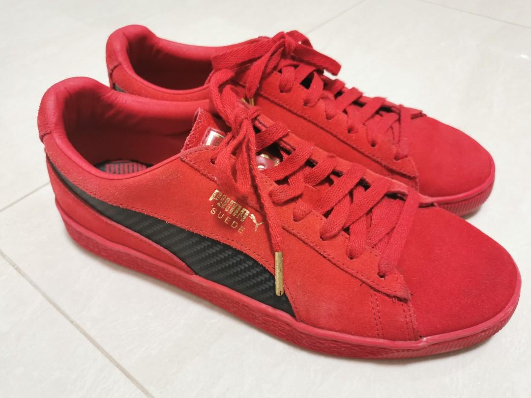 Puma x ferrari classic sales suede