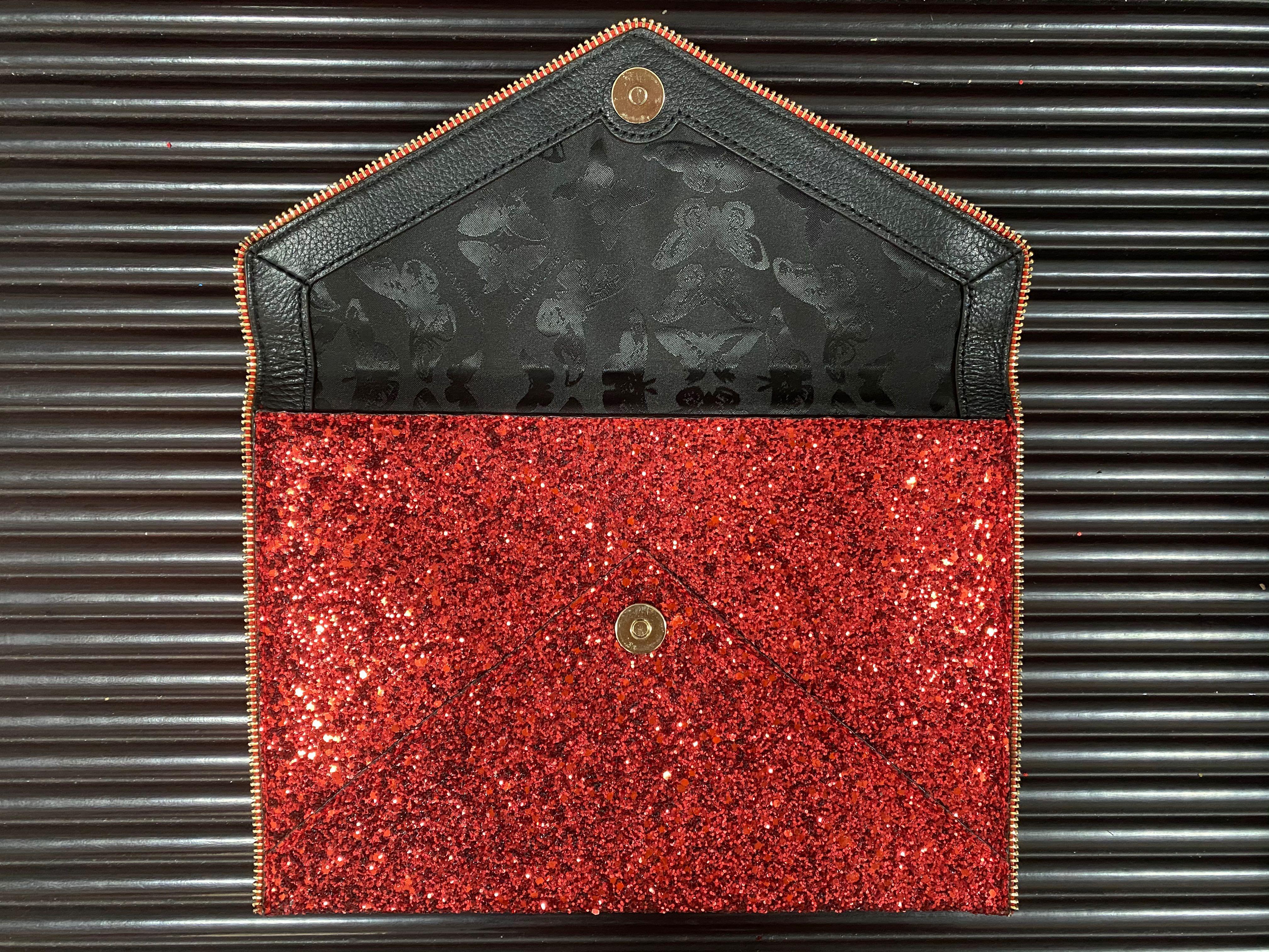 Rebecca minkoff outlet red clutch