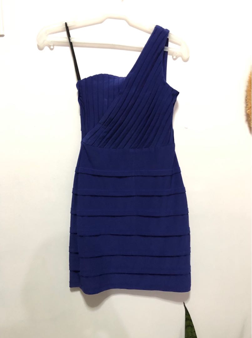 soiree one shoulder dress