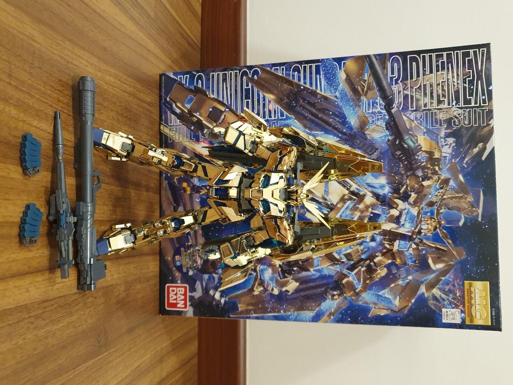 Rx 0 Unicorn Gundam 03 Phenex Mg 1 100 Toys Games Action