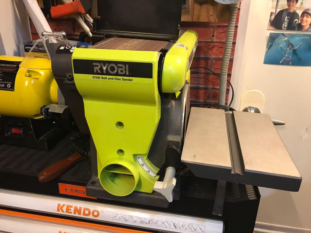 Ryobi Belt and Disc Sander Furniture Home Living Cleaning