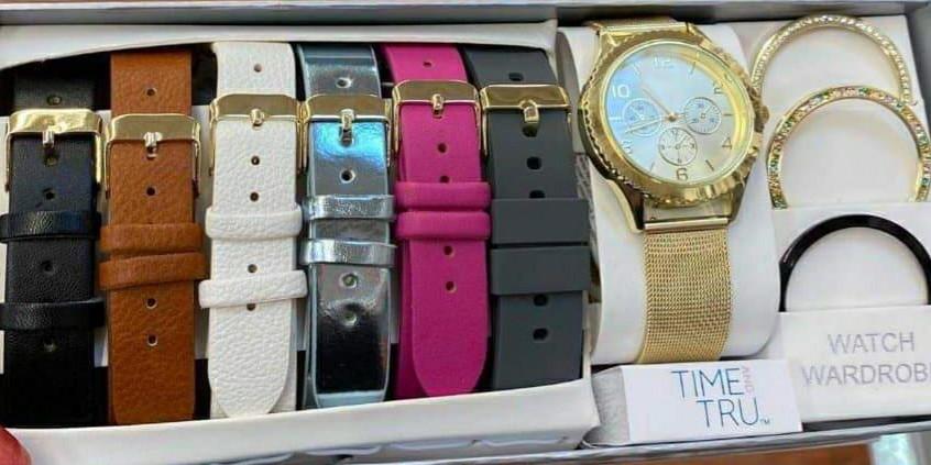 SALE SALE SALE TIME and TRU ladies watch With 7 interchangeable