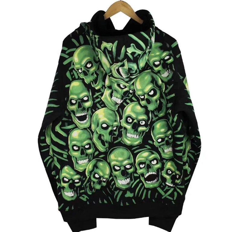 supreme hoodie skull