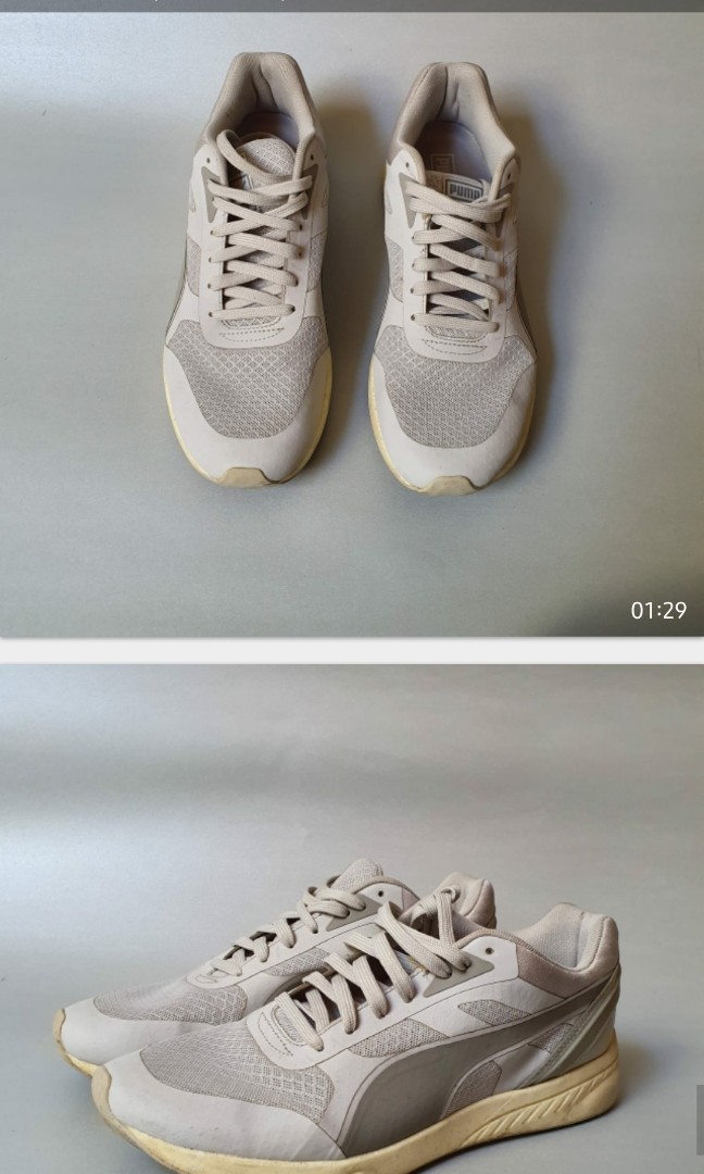 Sepatu Puma Abu Original Harga Baru 1.5jt Fesyen Pria Sepatu
