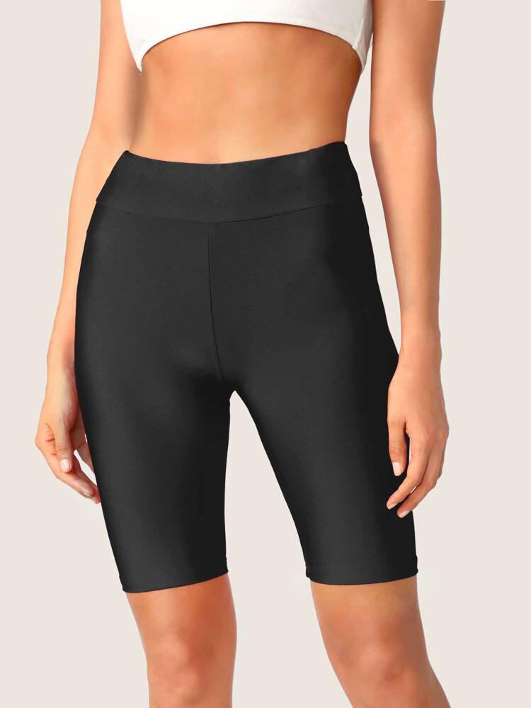 high waist cycling short