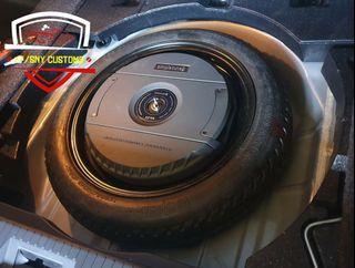 Simpletune loud and clear spare wheel stealth Subwoofer recommended