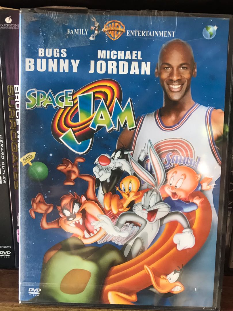 Space Jam DVD movie, Hobbies & Toys, Music & Media, Music Accessories