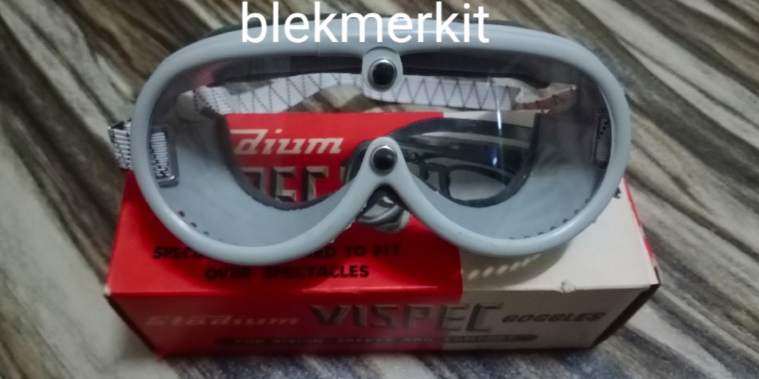 Vintage Stadium Vispec Goggles Nos