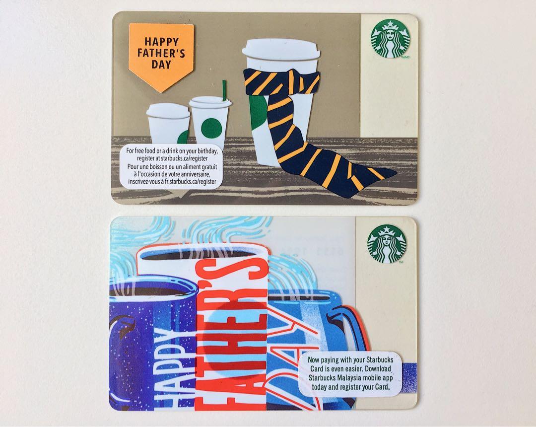 starbucks father's day gift card