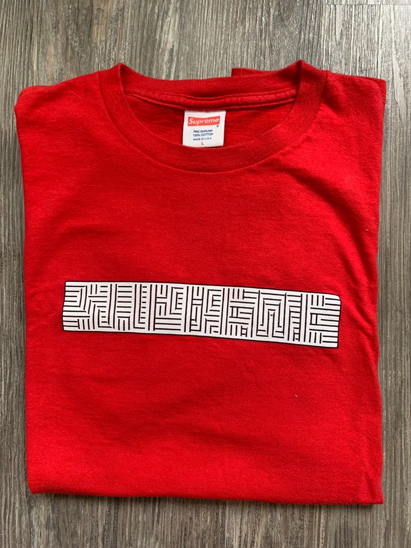 supreme optical illusion tee