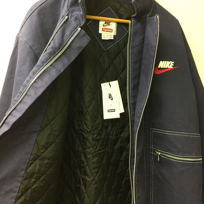 nike supreme double zip