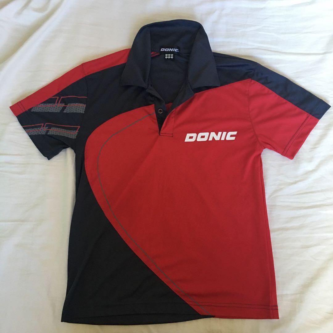 Table Tennis Donic Training Shirt Sports Sports Apparel On Carousell