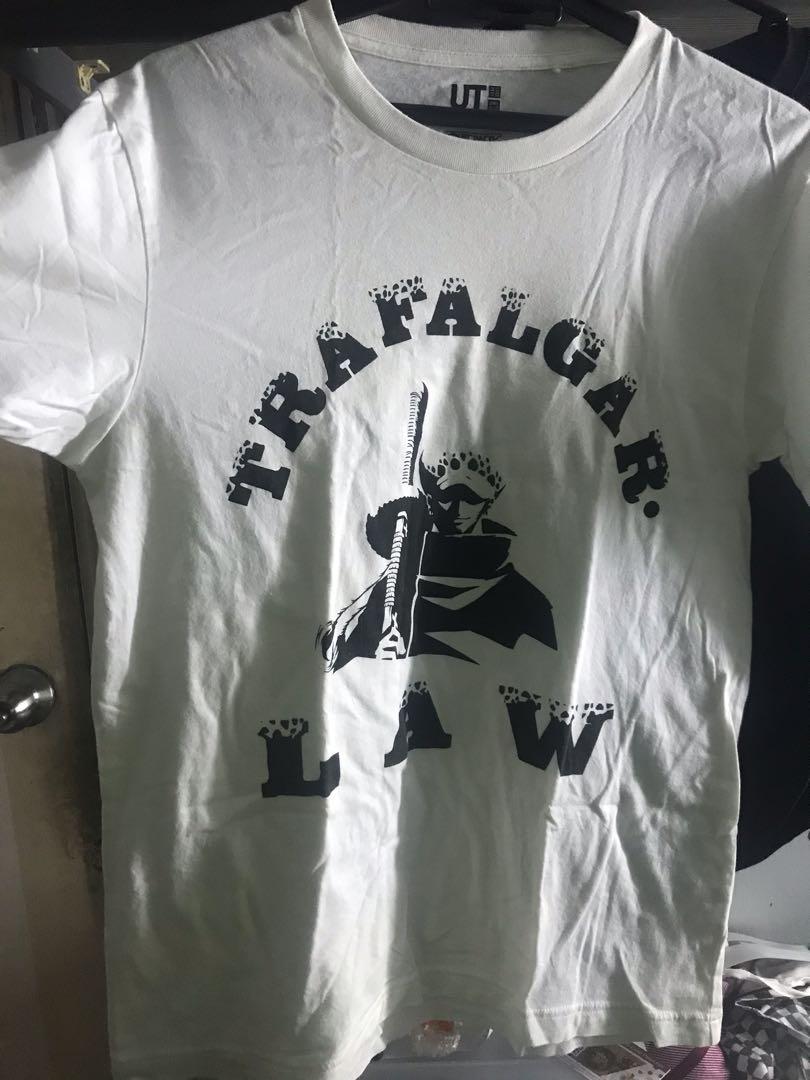 Uniqlo Ut X Trafalgar Law One Piece T Shirt Men S Fashion Clothes Tops On Carousell