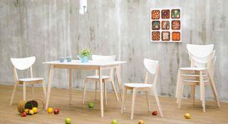 White Scandinavian Dining table - including delivery