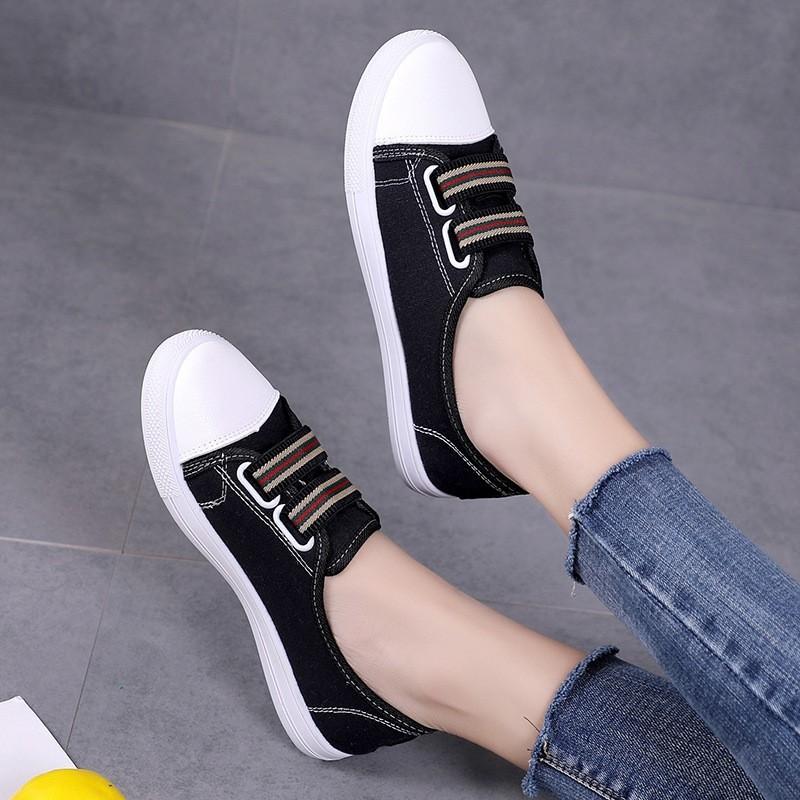 laceless canvas shoes ladies