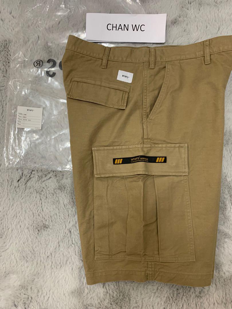 WTAPS 20SS Jungle Shorts / Beige / Size 03 / 100% new, 男裝, 褲 ...