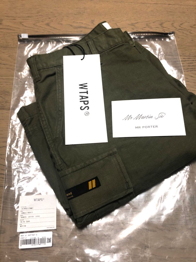 入園入学祝い 新品 Wtaps Jungle Shorts Olive Drab S asakusa.sub.jp