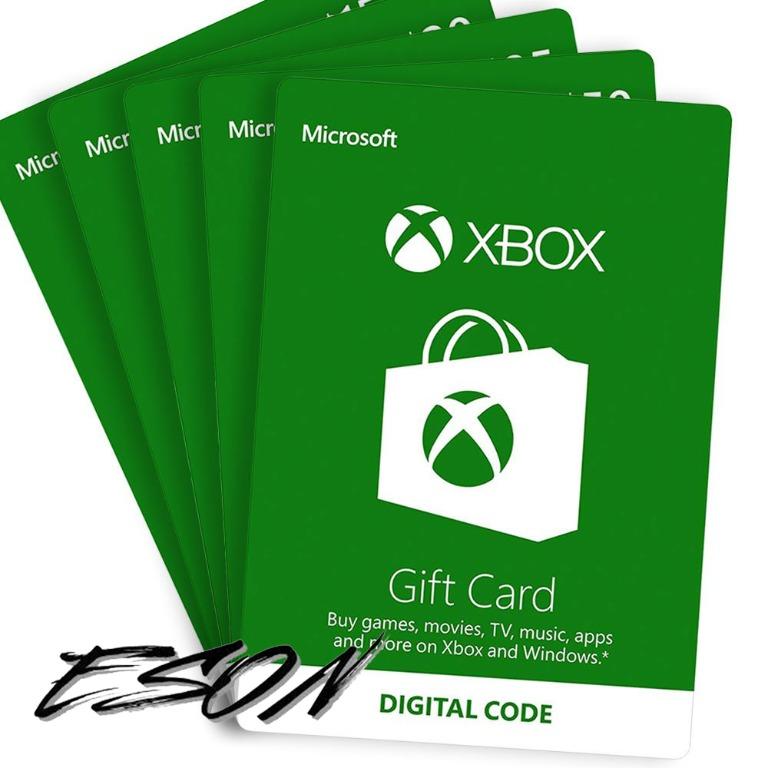 Xbox us hot sale gift card