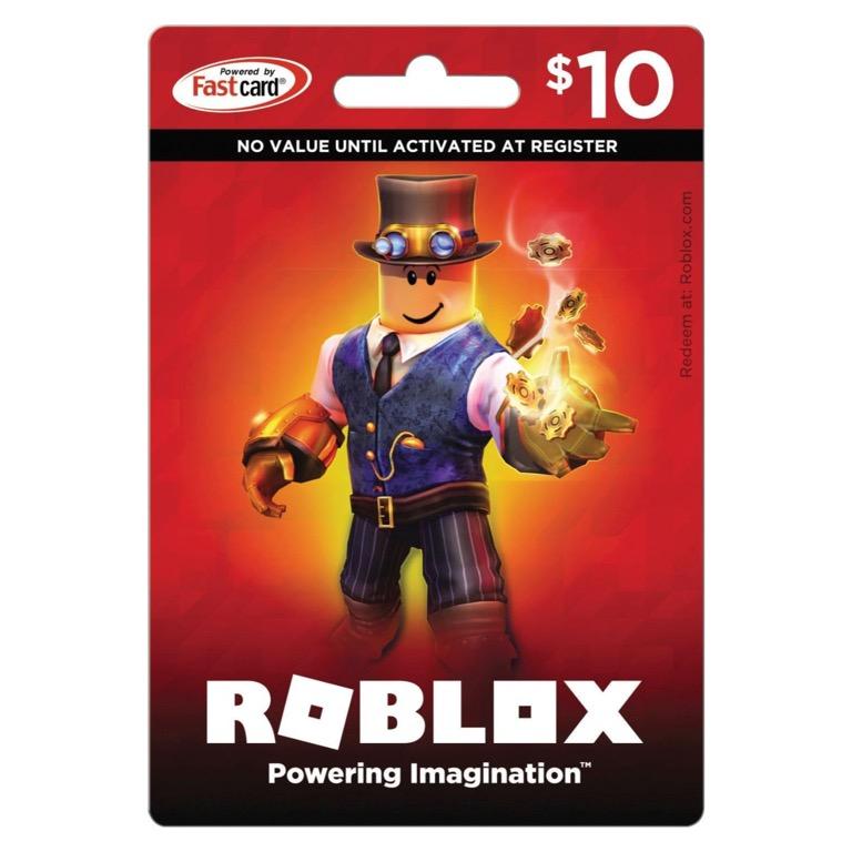 10 Usd Roblox Gift Card Entertainment Gift Cards Vouchers - roblox gift card in singapore