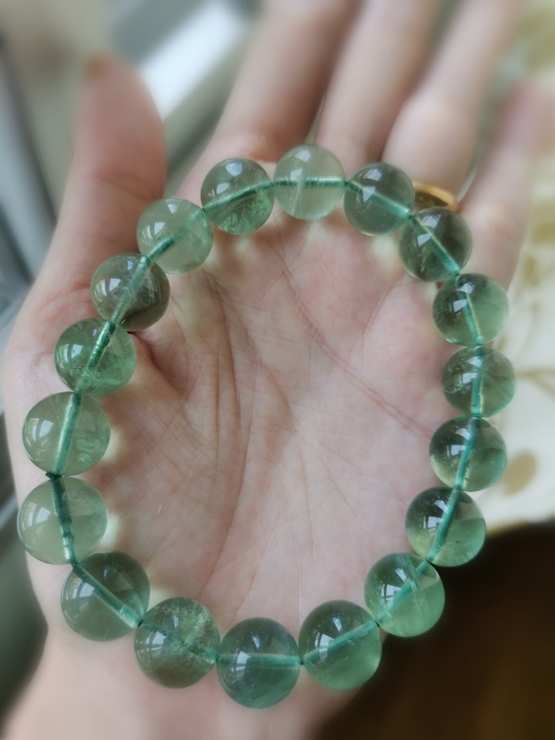 Green fluorite bracelet online