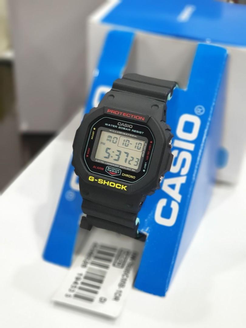 2 Unit Left Original Casio Gshock Dw 5600cmb 1 Special Color Rasta Men S Fashion Watches On Carousell