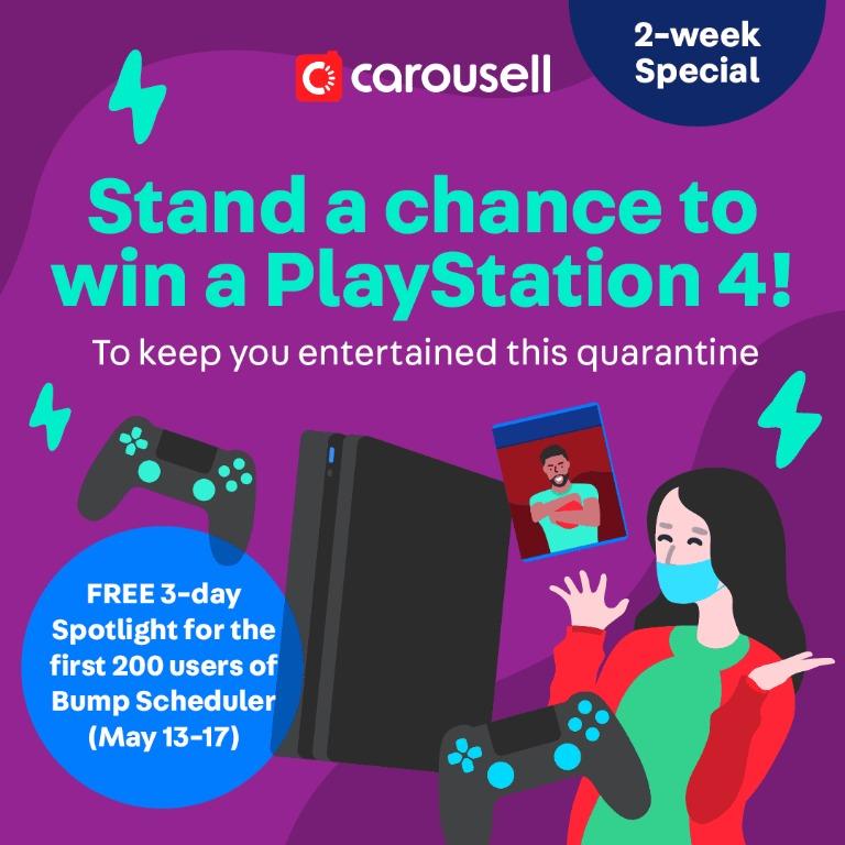 win a playstation 4 for free