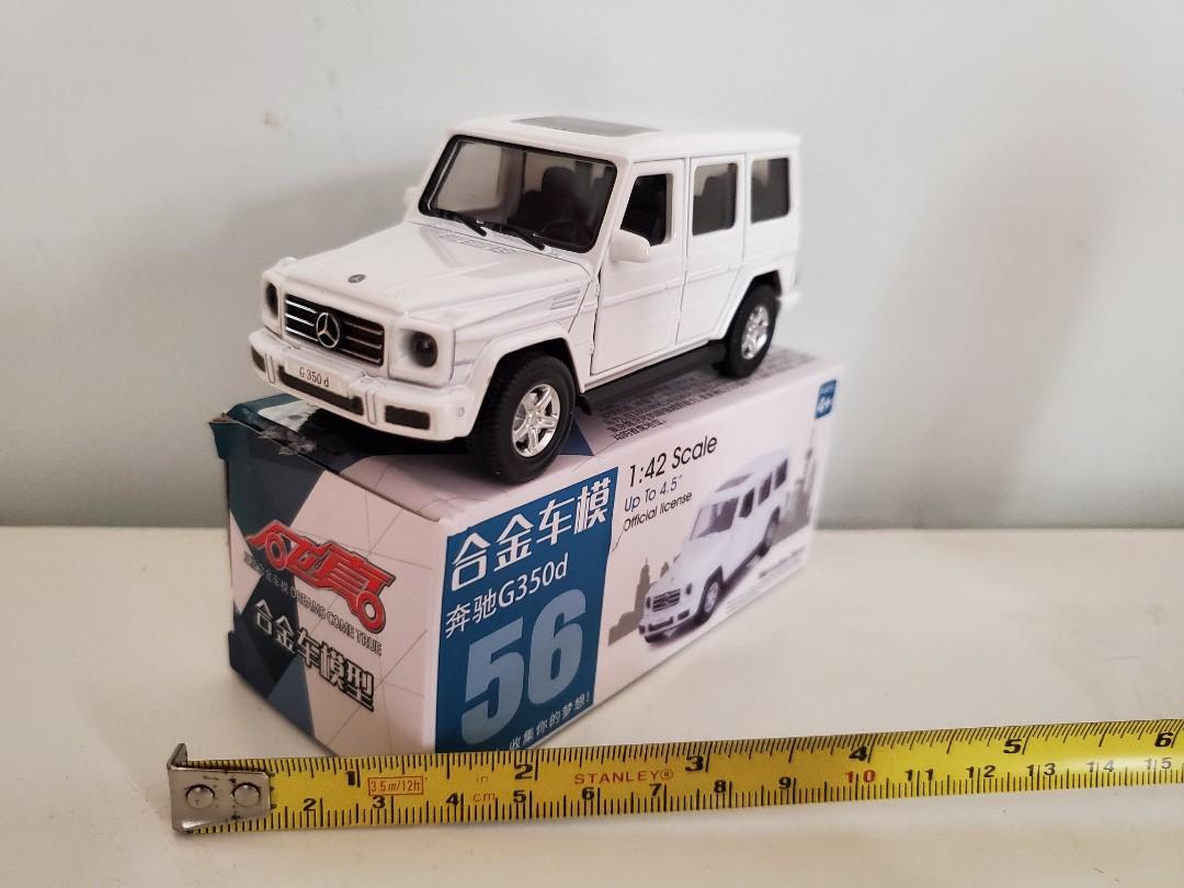 新車推介 全新1 42白色平治 G350d 合金回力玩具車white Color Benz G350d Pullback Suv Toys Car 玩具 遊戲類 玩具 Carousell