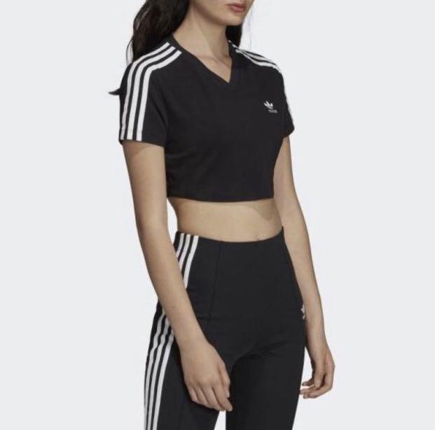 Adidas cropped top Jennie blackpink 