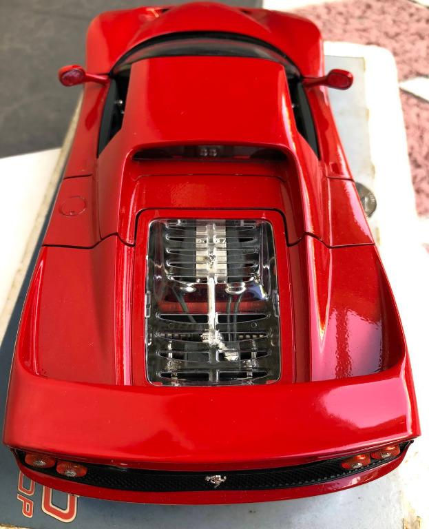 FERRARI F50 Bburago 1995 2 door Red hard top Diecast Model Car Made in Italy Rare, Hobbies ...