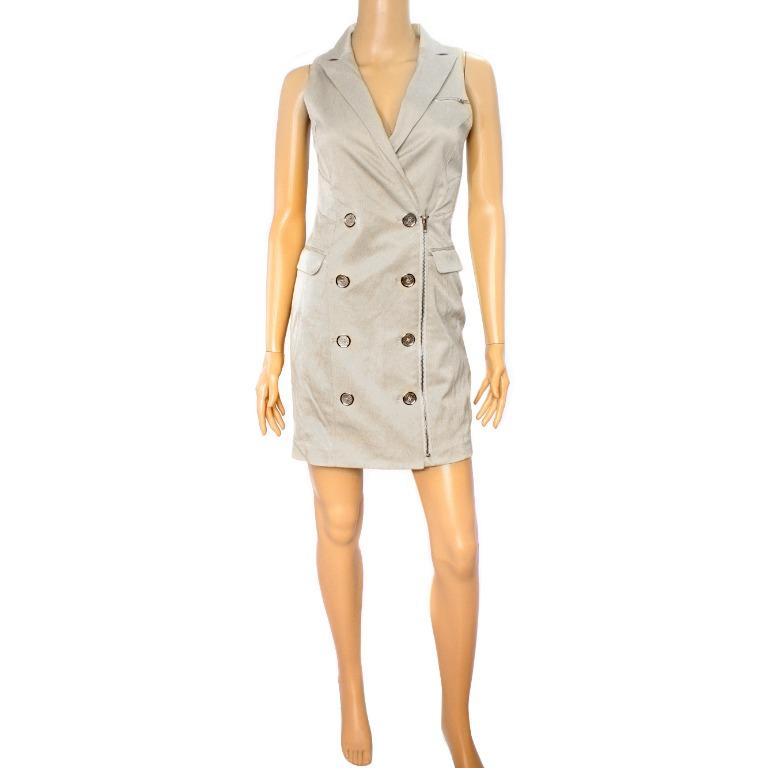 bebe tuxedo dress