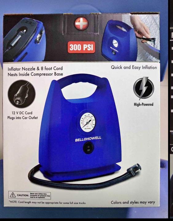 Bell Howell Portable Air Compressor Furniture Home Living Gardening Hose and Watering Devices on Carousell
