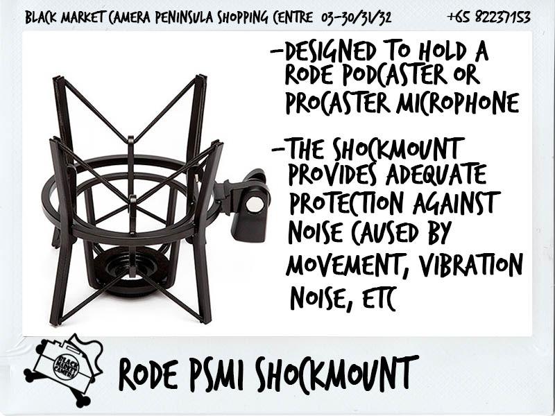 [BMC] Rode PSM1 ShockMount for Podcaster/Procaster Microphone *Ready ...