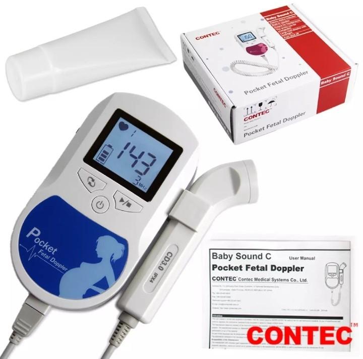 contec pocket fetal doppler baby sound c