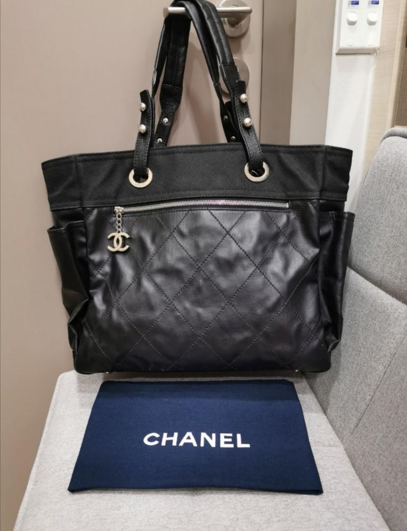 Chanel biarritz tote large, Luxury, Bags & Wallets on Carousell