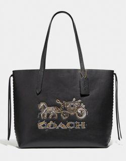 Coach Chelsea Champlain Animation Tote in Black