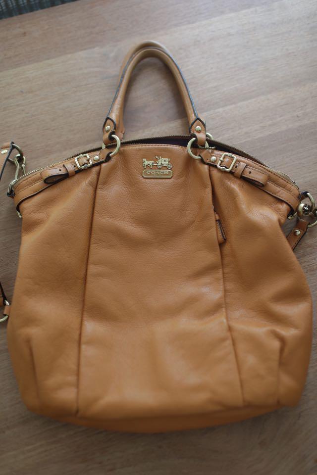 coach madison lindsey satchel