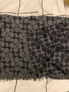Coach wool scarf