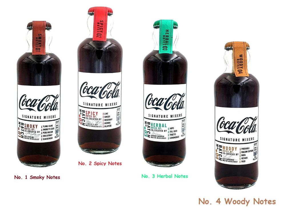 CocaCola Signature Mixers (200ml) No. 4 Woody Notes (OUT OF STOCK