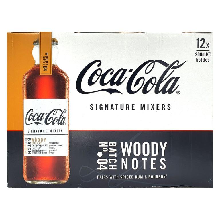 Coca Cola Signature Mixers 200ml No 4 Woody Notes Food Drinks Beverages On Carousell