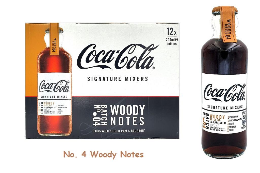 CocaCola Signature Mixers (200ml) No. 4 Woody Notes (OUT OF STOCK