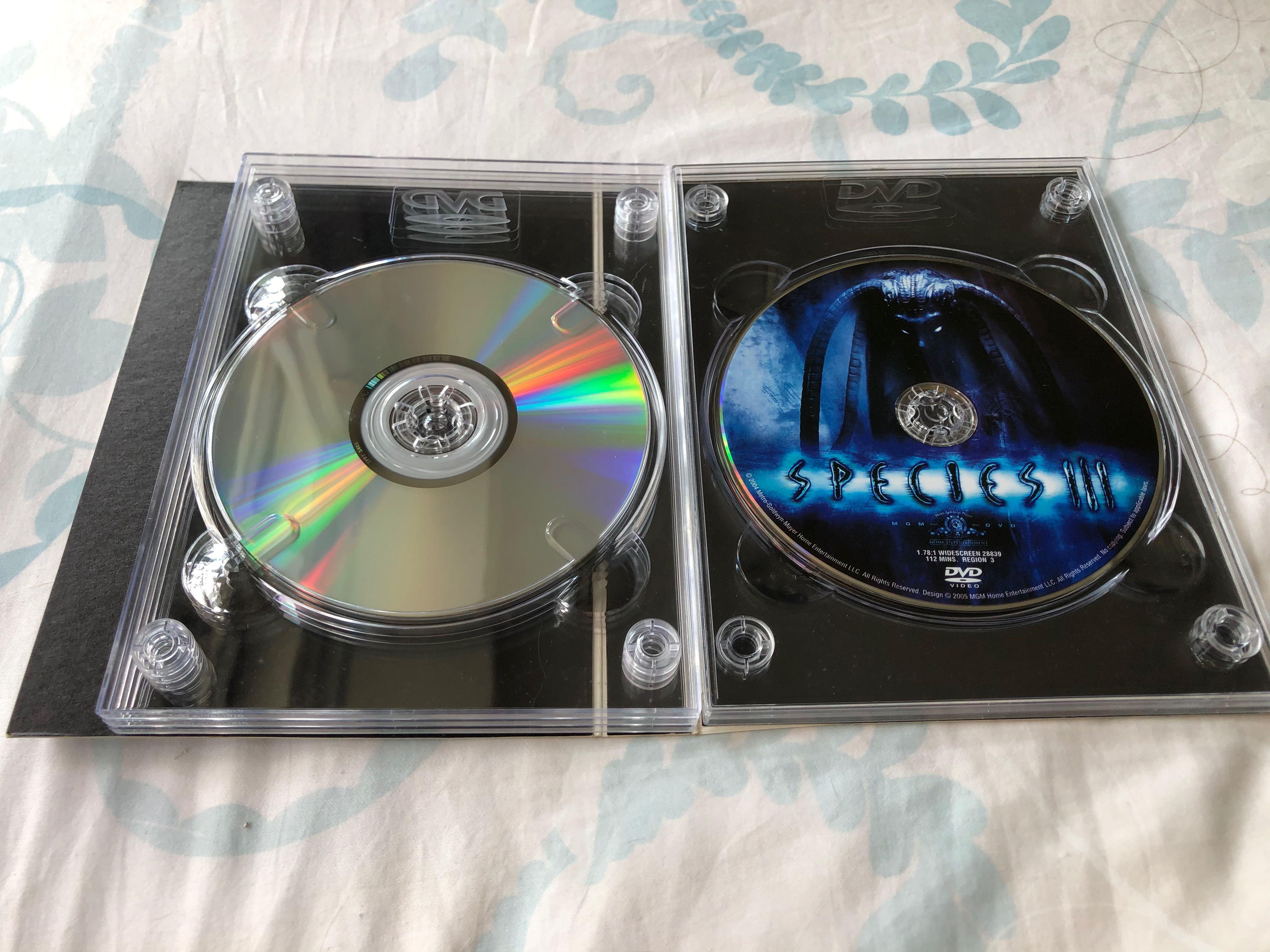 DVD丨異種四部曲/ Species Collection (5DVD珍藏套裝), 興趣及遊戲