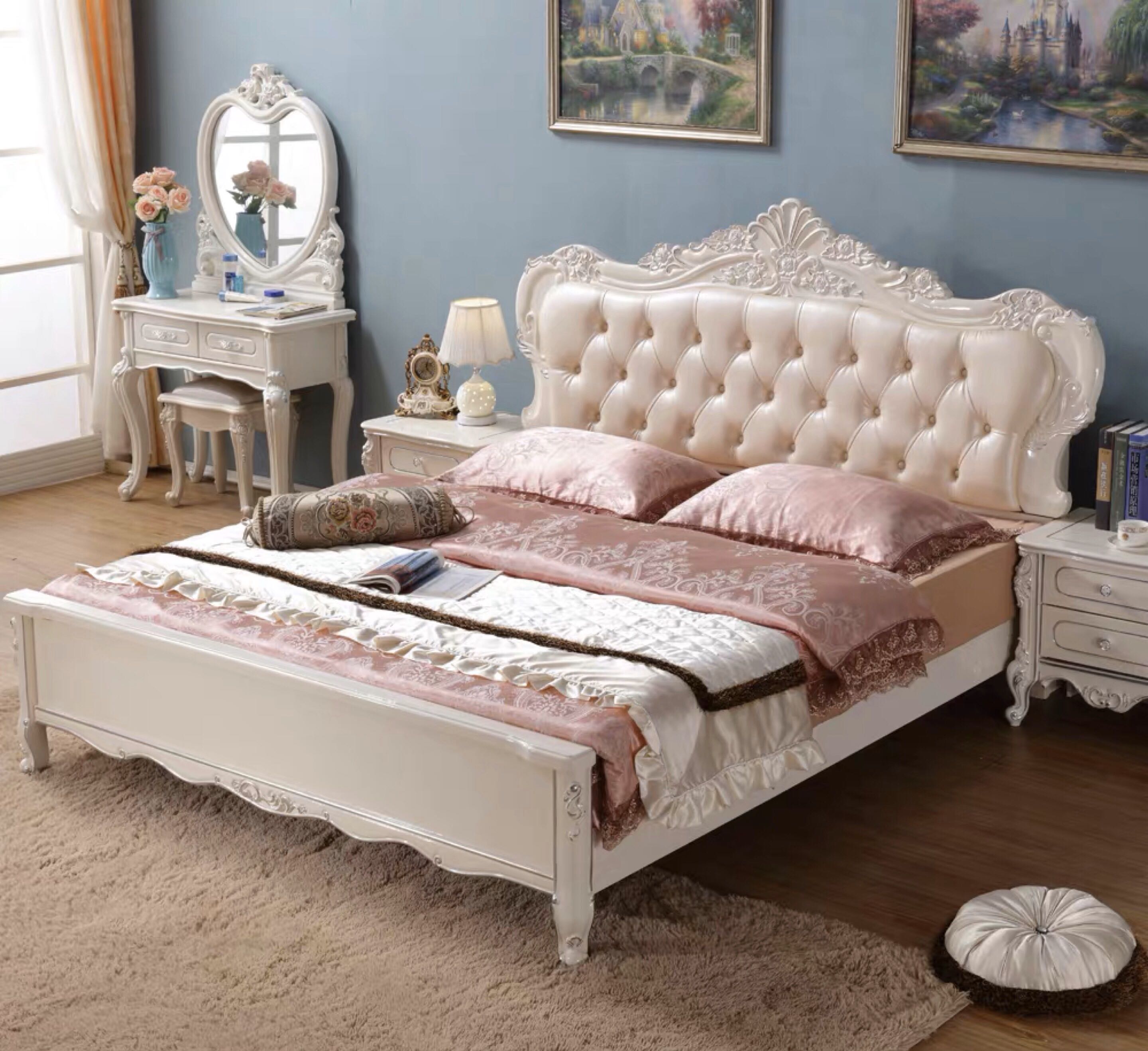 European style bed sale