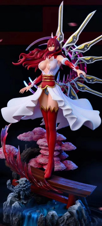 Fairy Tail Erza Scarlet On Pillar Toys Games Bricks Figurines On Carousell Flight armor (飛翔の鎧 hishō no yoroi) is one of erza scarlet's armors. fairy tail erza scarlet on pillar