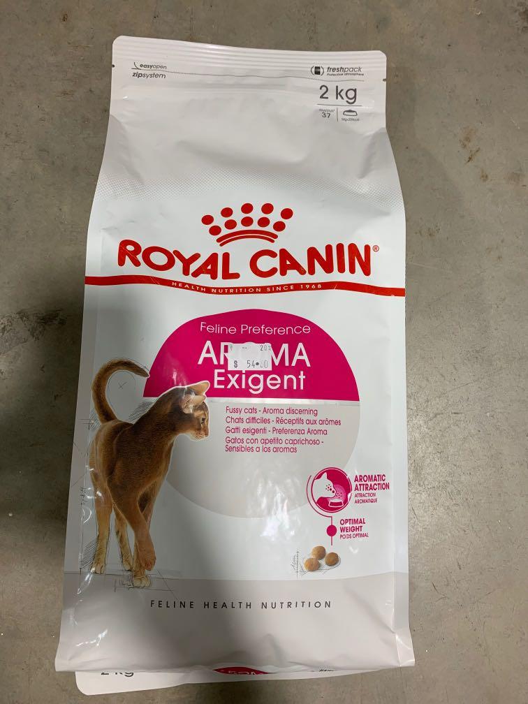 Fast Delivery 2kg Royal Canin Aroma Exigent Ample Stocks No Need To Wait Pet Supplies For Cats Cat Food On Carousell