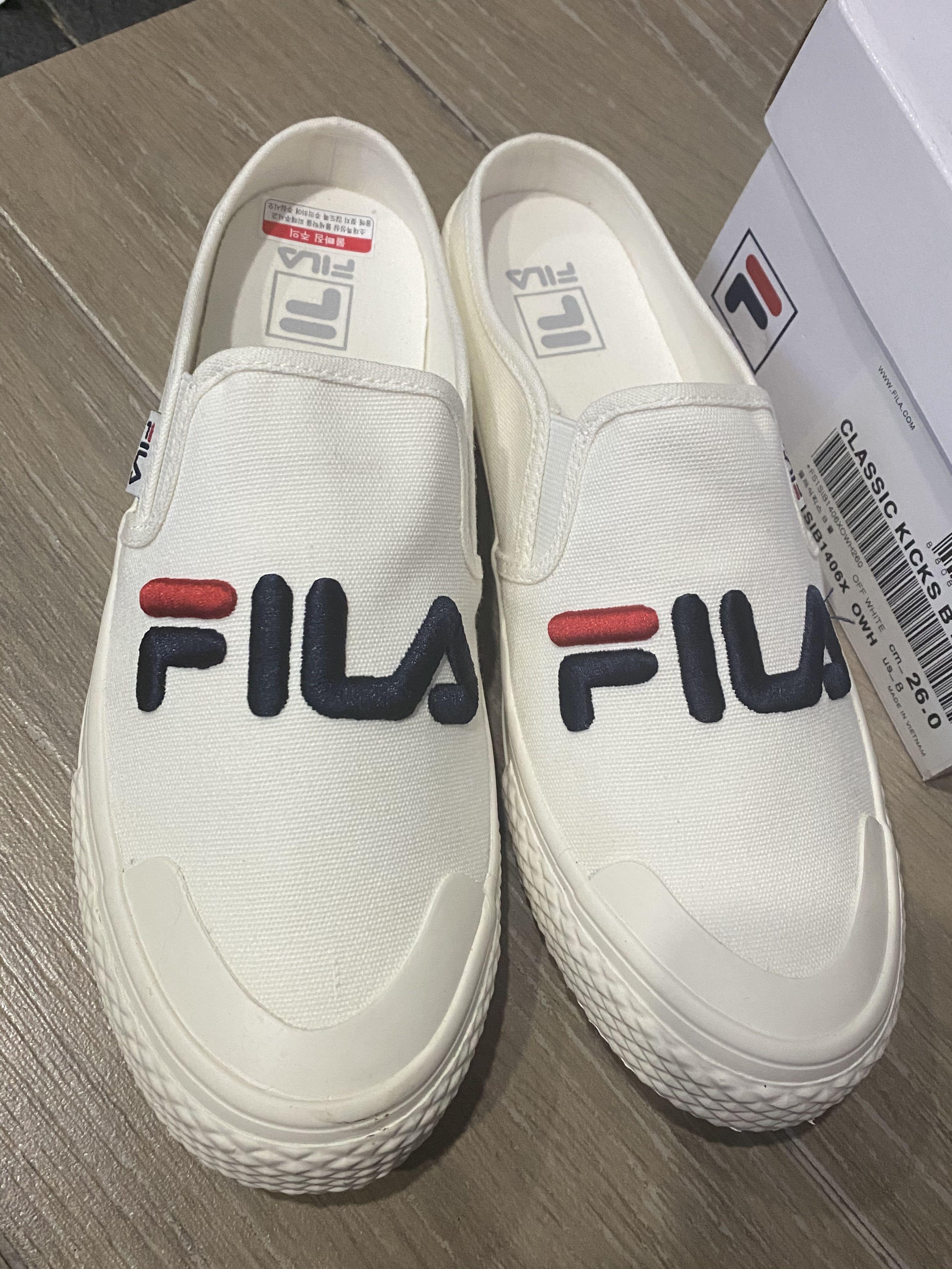 Fila classic kicks mule store