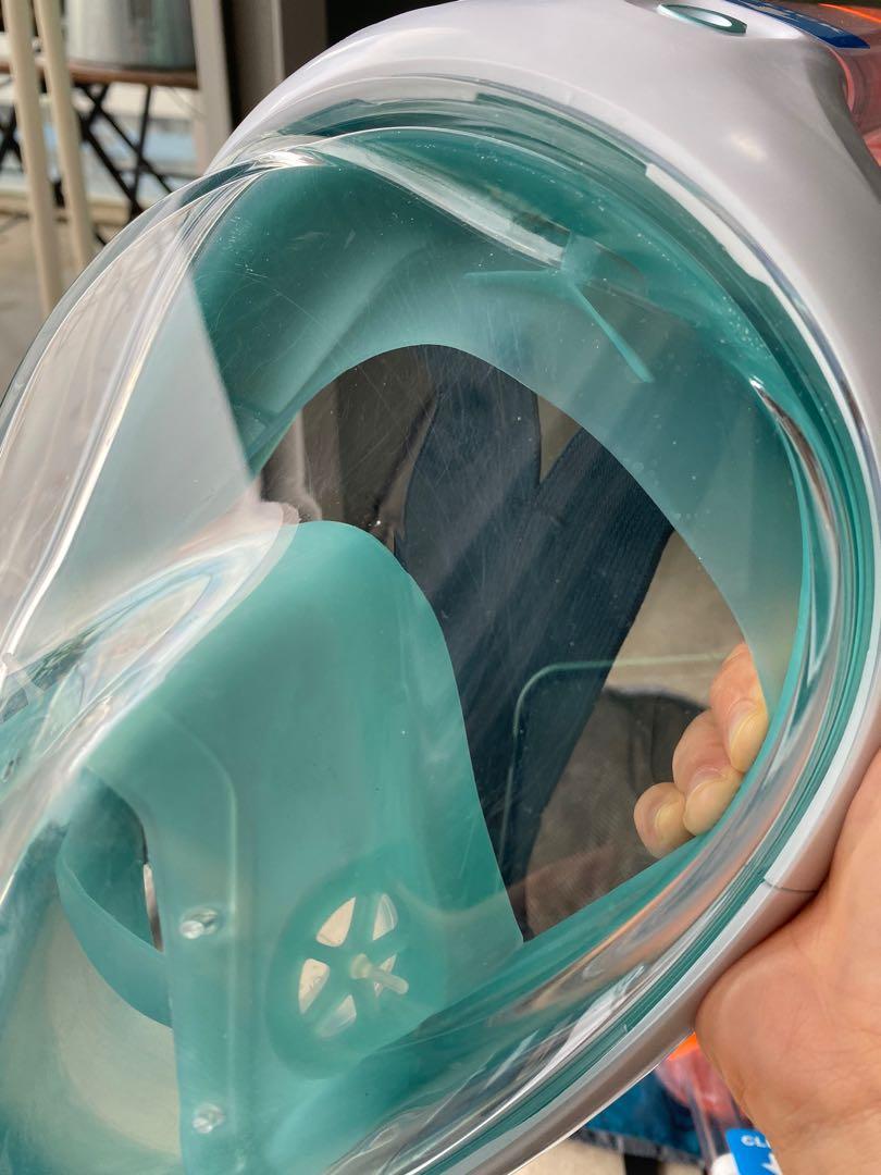 Download Full Face Snorkel Mask Easybreath Decathlon Sports Sports Games Equipment On Carousell Yellowimages Mockups