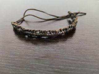 Genuine Black Leather Bracelet