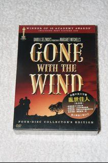 全新Gone With the Wind 亂世佳人 4 DVD特別版 (香港版)