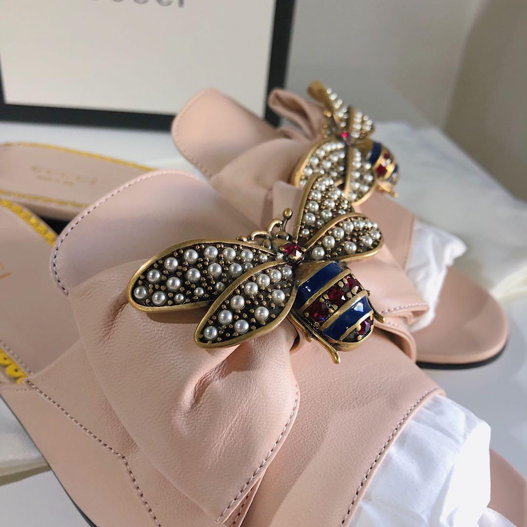 Gucci bling slides shop