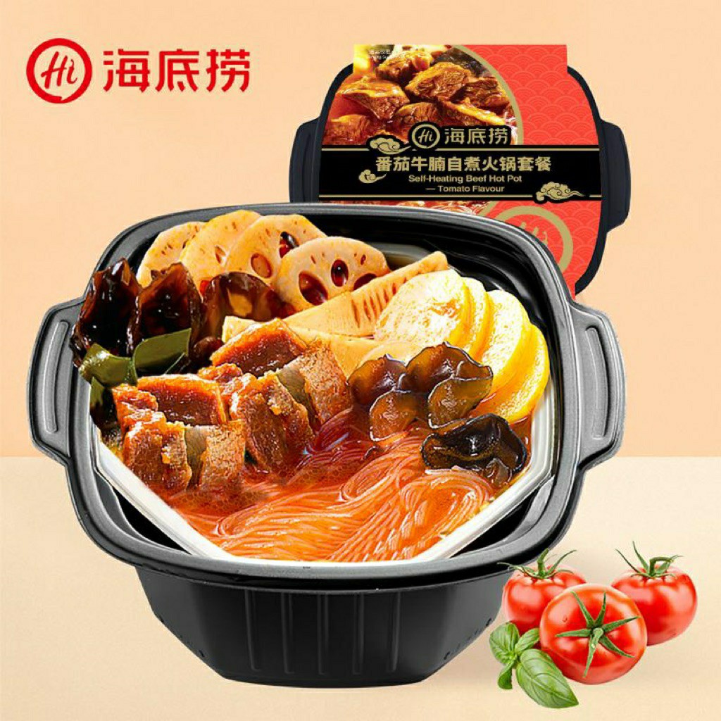 Haidilao Self heating Beef Hotpot Tomato Flavour